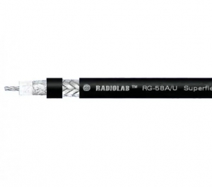 Кабель RG-58A/U PVC (black)